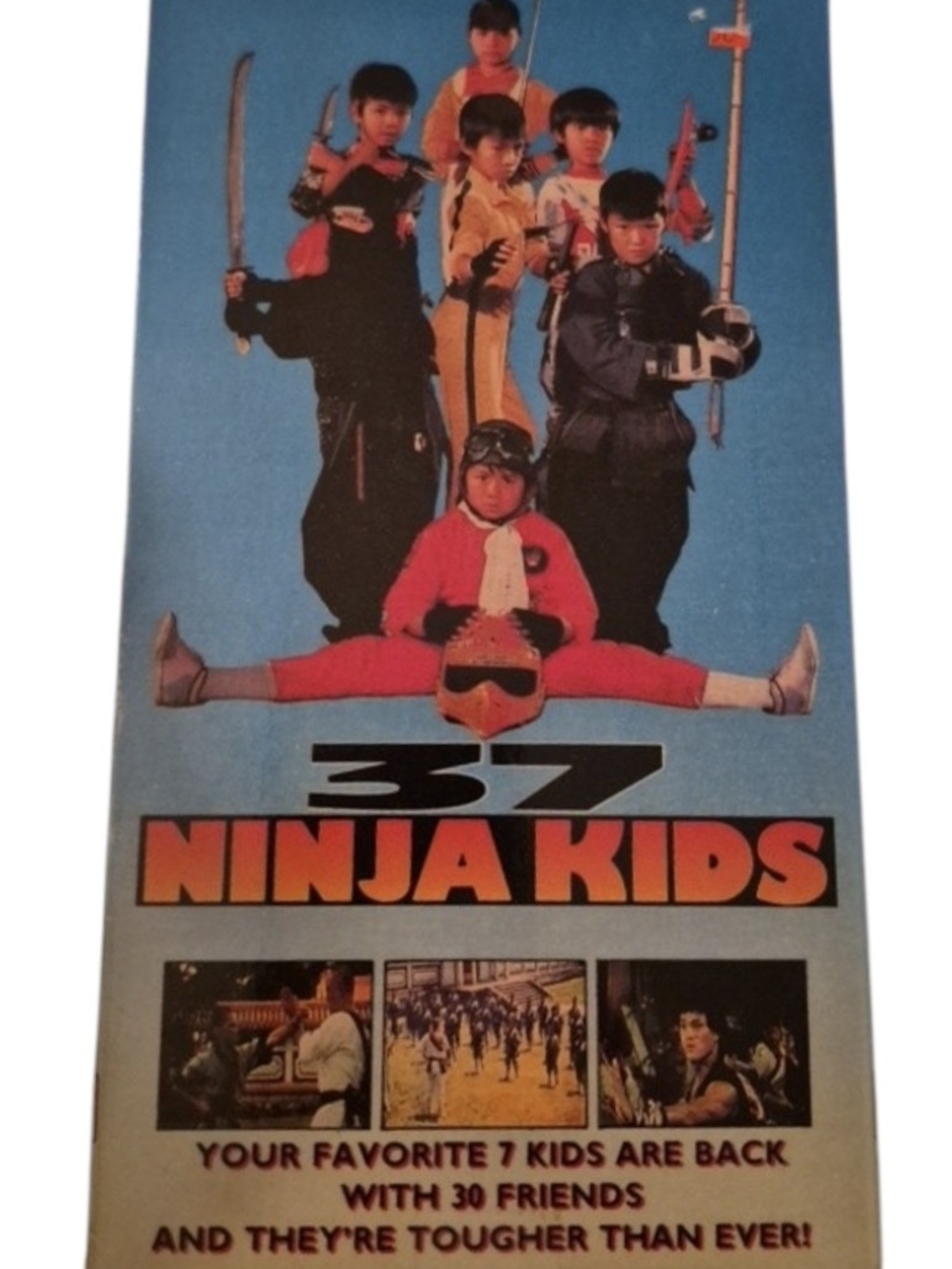 37 Ninja Kids Movie Vhs